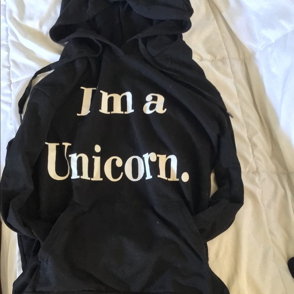 IAM A UNICORN - black size small - Picture 2 of 2